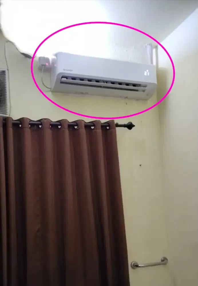 AC Sharp Outdoor 3/4 PK AU-A7DEY baru beli 7 Okt 2026