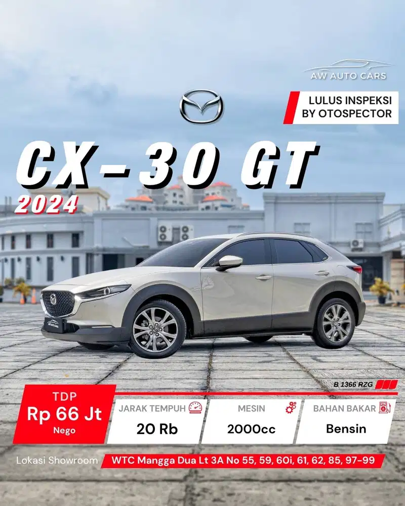 Mazda CX-30 GT 2024 mdl 2023 CX30 Grand Touring Elite Kuro BOSE