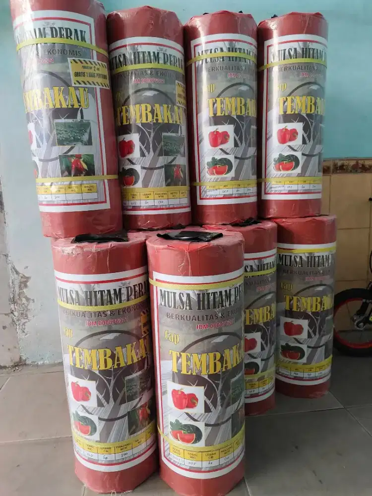 Plastik Mulsa hitam perak GROSIR