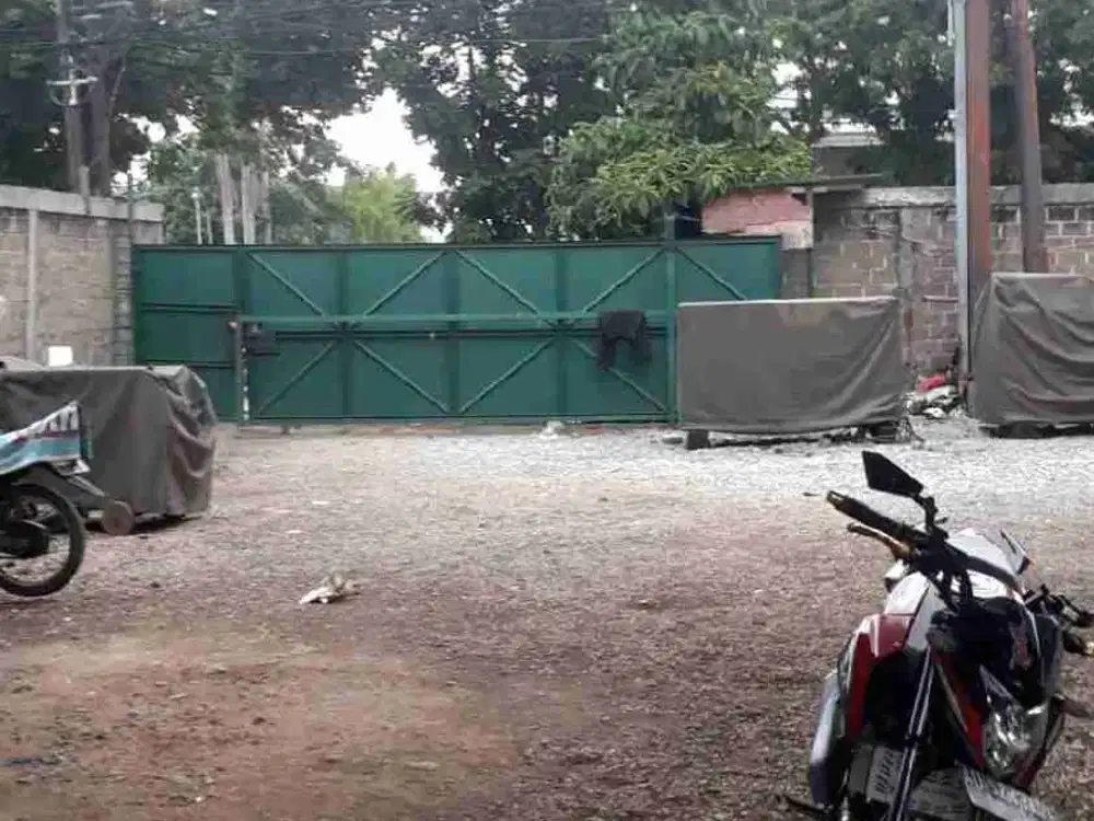 Dijual tanah cakep di pinggir jalan raya kapuk kamal, jakbar