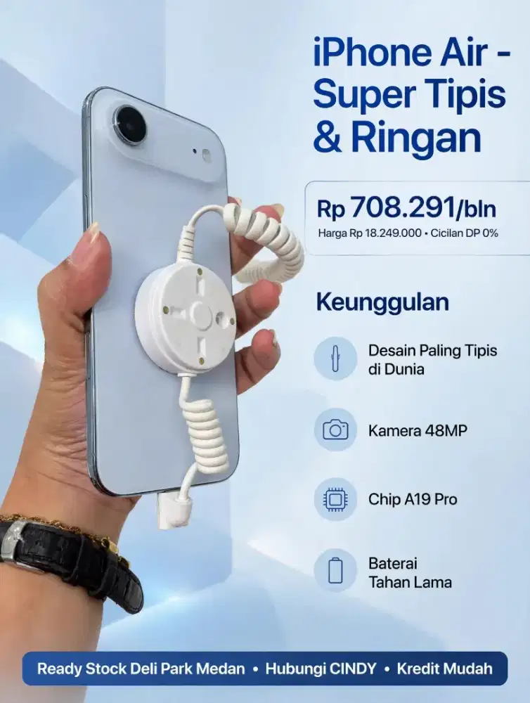 iPhone air tersedia untuk di kredit