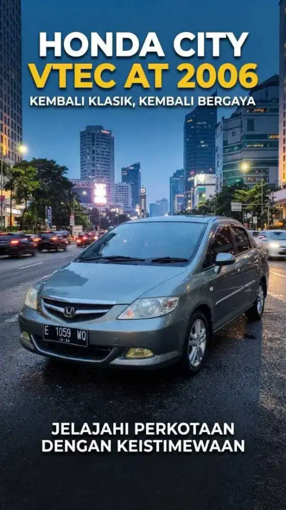 Honda City VTEC AT 2006 Silver