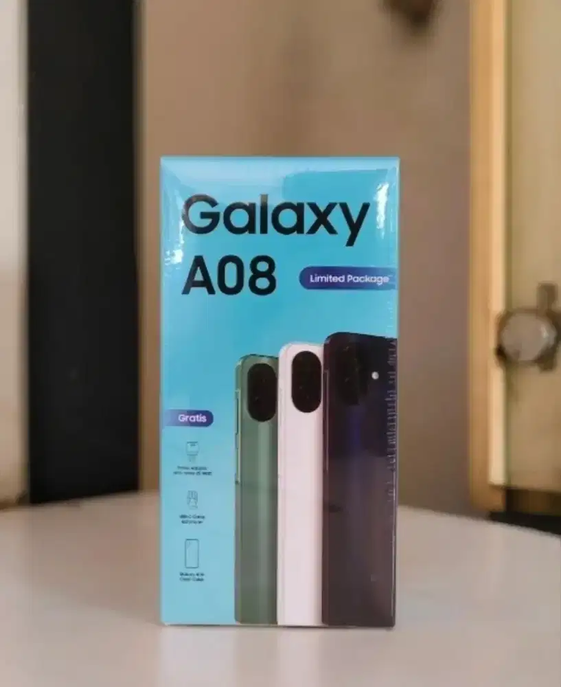 SAMSUNG A08 4+4/64GB CASH/KREDIT TUKAR TAMBAH BISA COD FREE ONGKIR