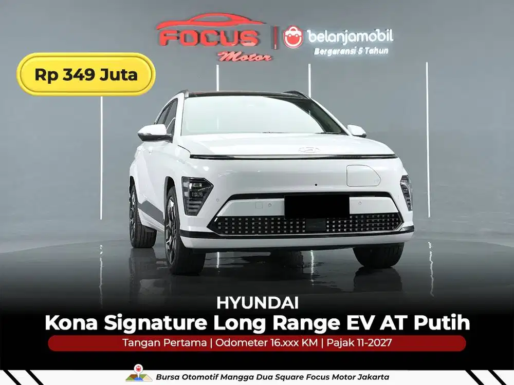 [ GARANSI 5THN ] Hyundai Kona Signature Long Range EV 2023/2024/2025