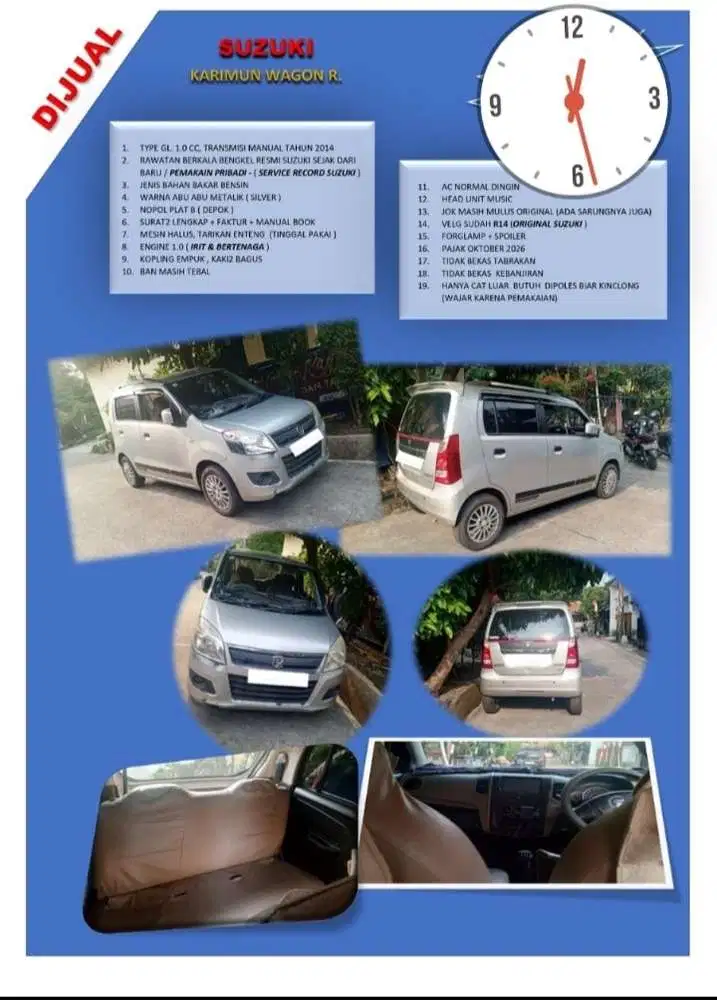 Suzuki Karimun 2014 Bensin