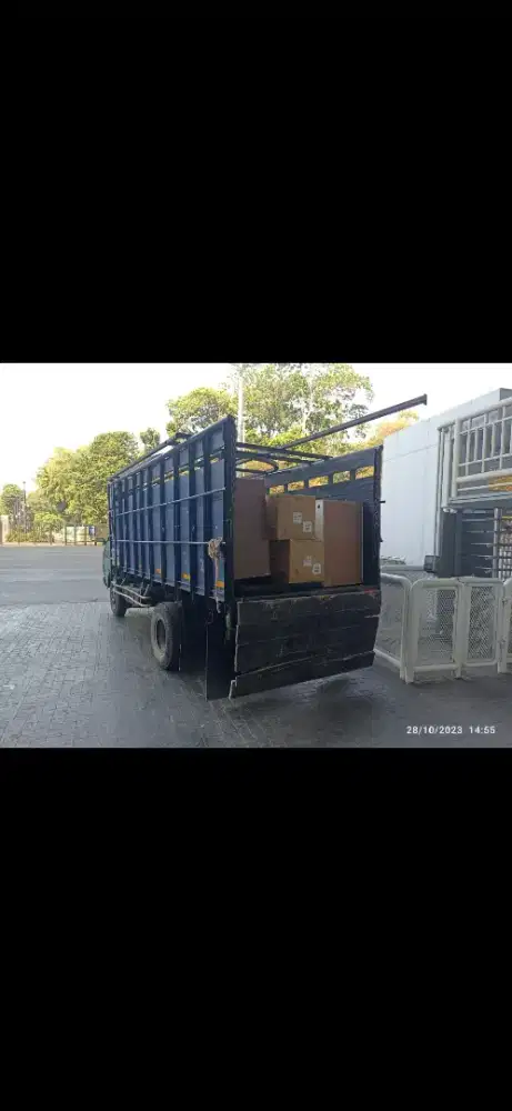 Jasa sewa truck duble untuk pindahan rumah