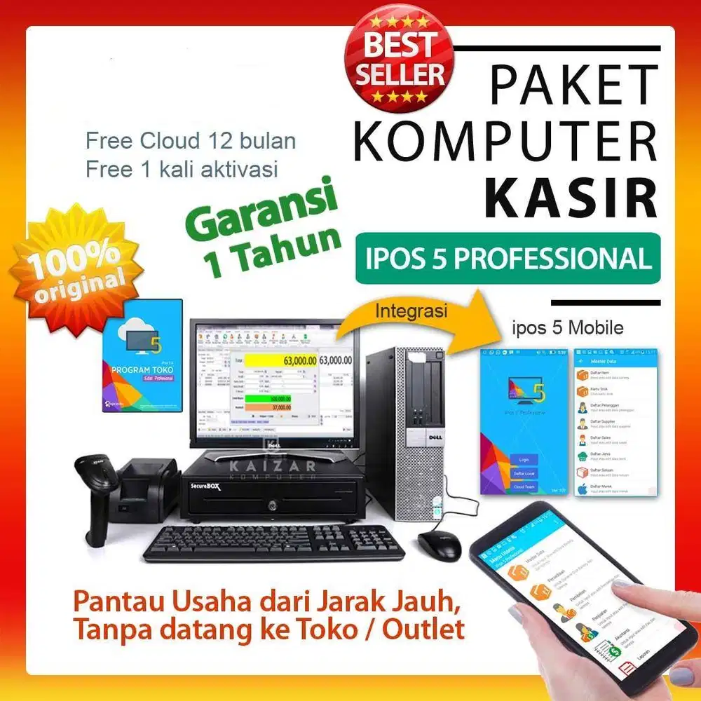 Komputer kasir di jamin ok punya
