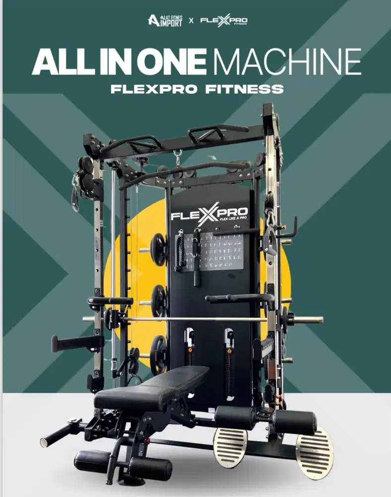 FLEXPRO All in One Home Gym (Upgraded Version) FULL SET