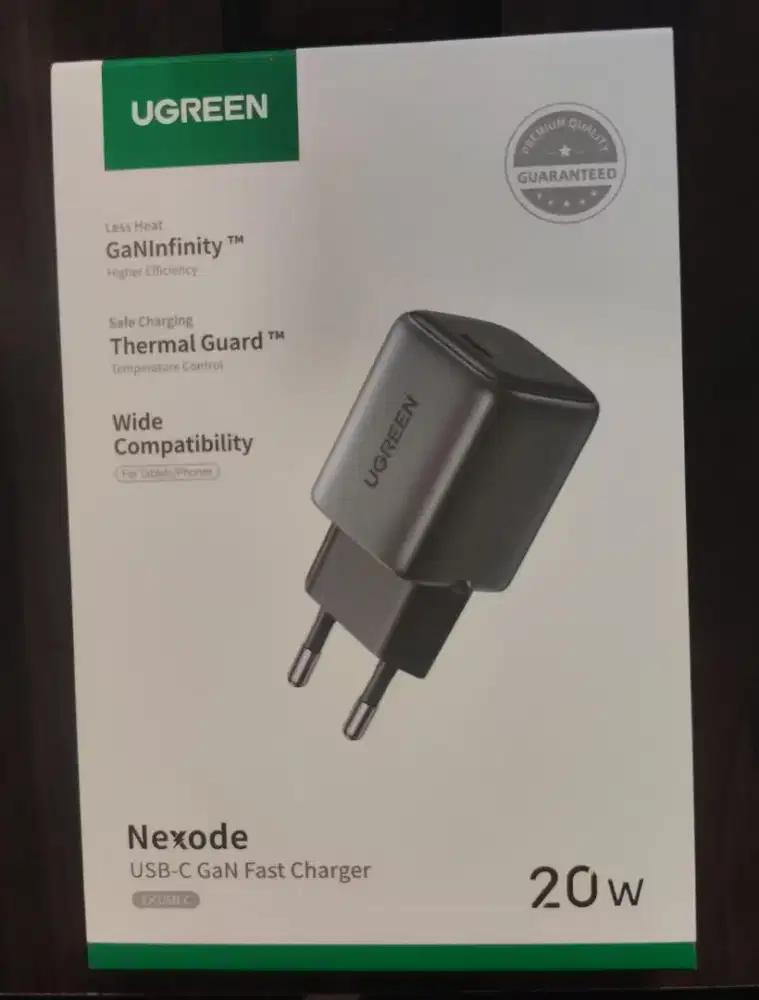 UGREEN 90664 Nexode 20W USB-C GaN (Grey)
