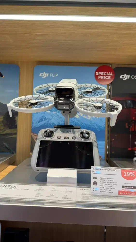 DJI FLIP FLY MORE COMBO (RC 2)