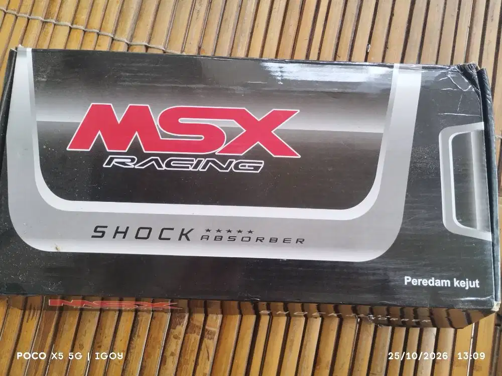 Shockbreaker tabung MSX Racing