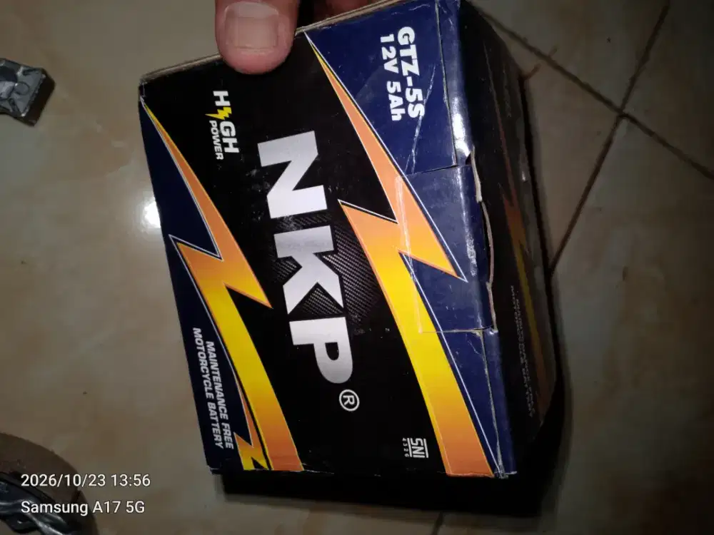 Aki mtor matic Honda dan kampas rem