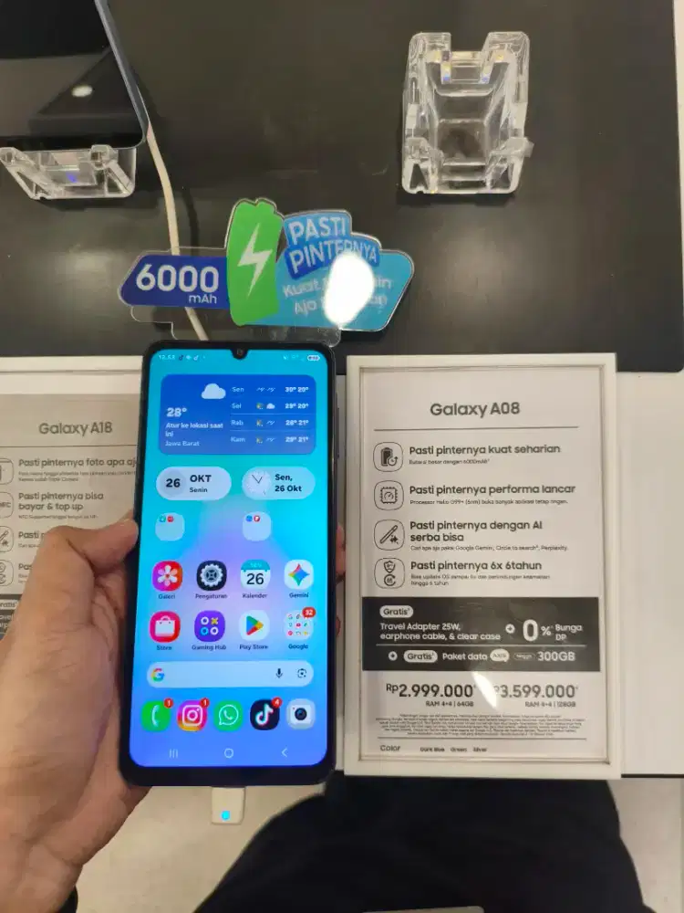 Cash & Kredit SAMSUNG A08 4G 4/128GB