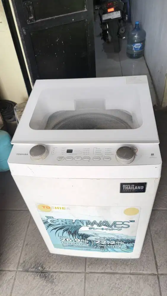 Mesin Cuci Toshiba 1 Tabung 8kg Modif Manual Timer + Antar & Garansi
