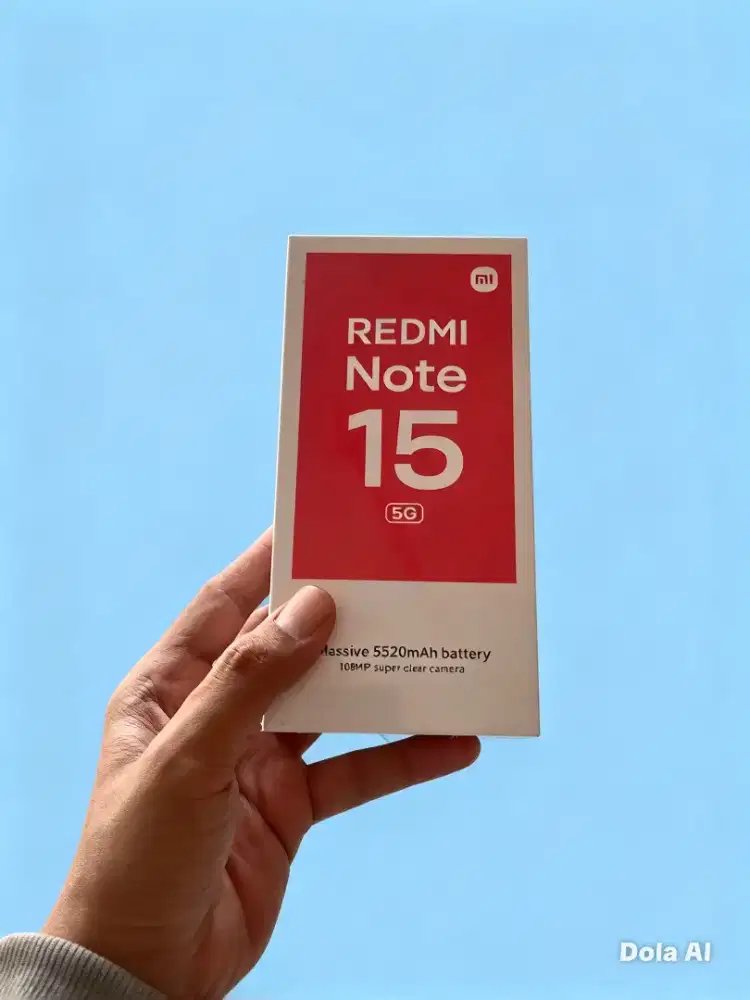 [ Fast respon WA ] Xiaomi Redmi Note 15 5G 8+8/256 Garansi resmi 15bln