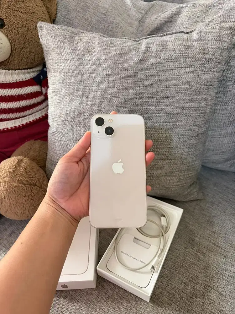 Iphone 13 starlight 128gb resmi
