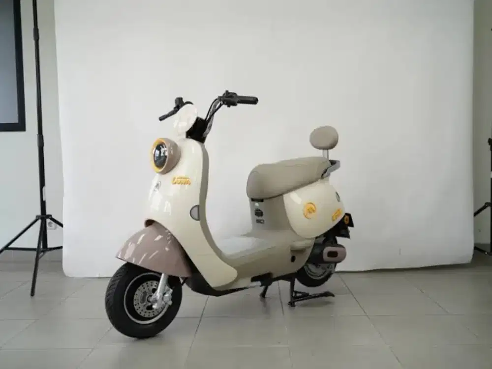 Ready Sepeda Listrik Aima Luna Coklat