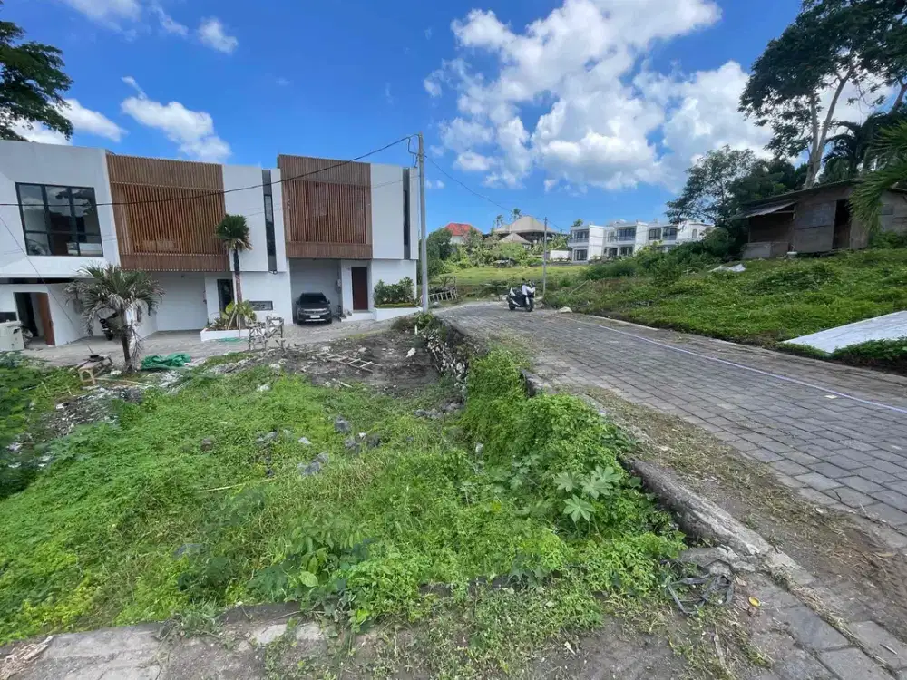 Langka! Lahan plot kecil  Los Sungai di Canggu