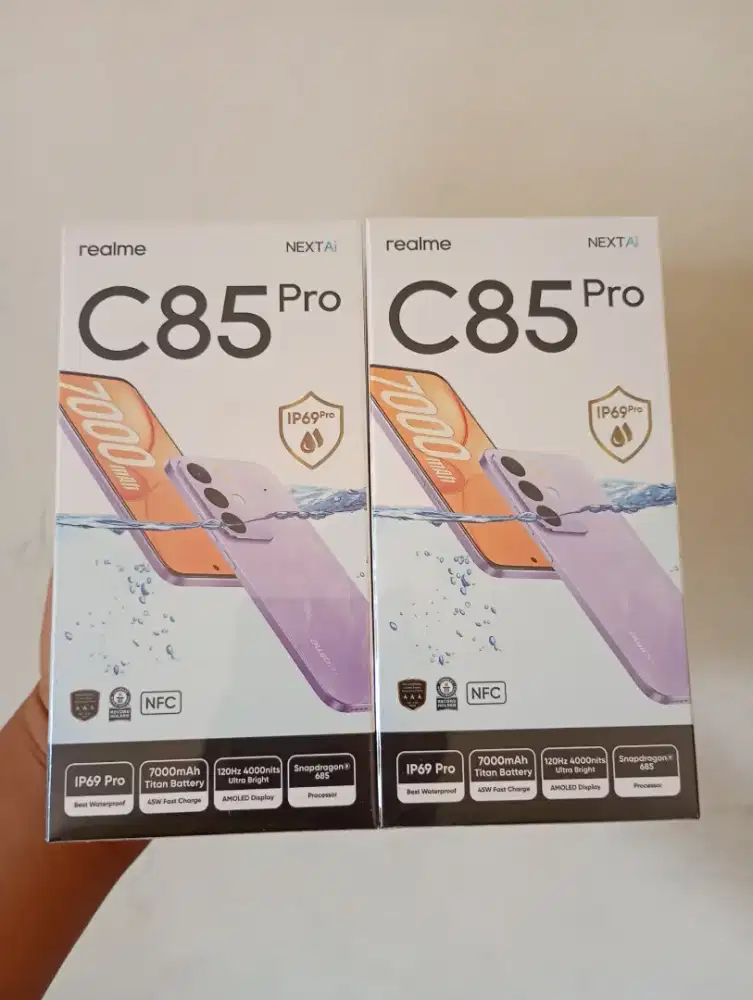 Realme C85 Pro 4G 8/256 Garansi Resmi Indonesia