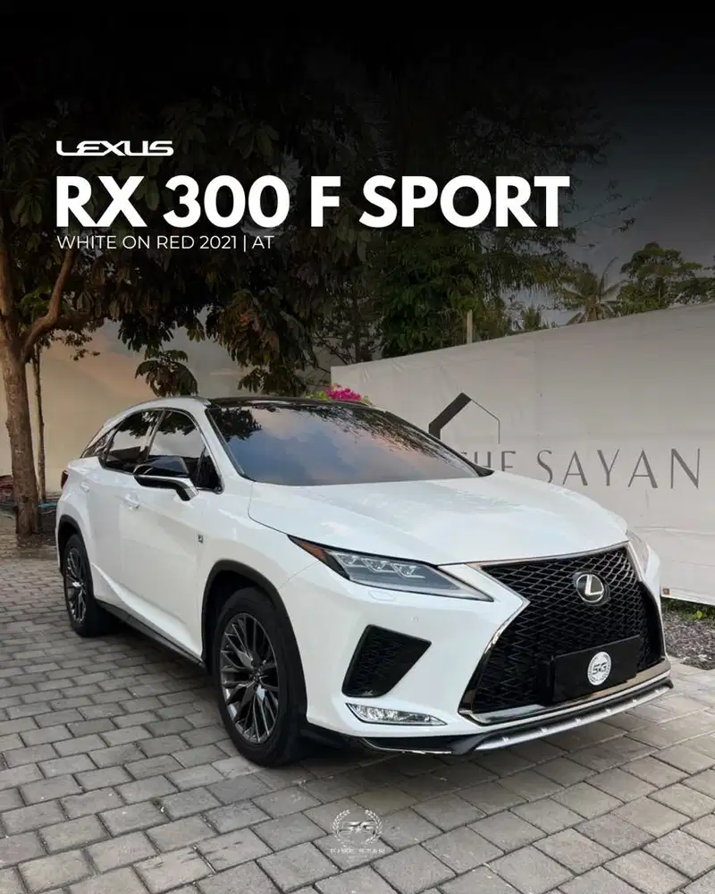 DP 225 JT! LEXUS RX300 F-SPORT 2.0L 2021 AT WHITE