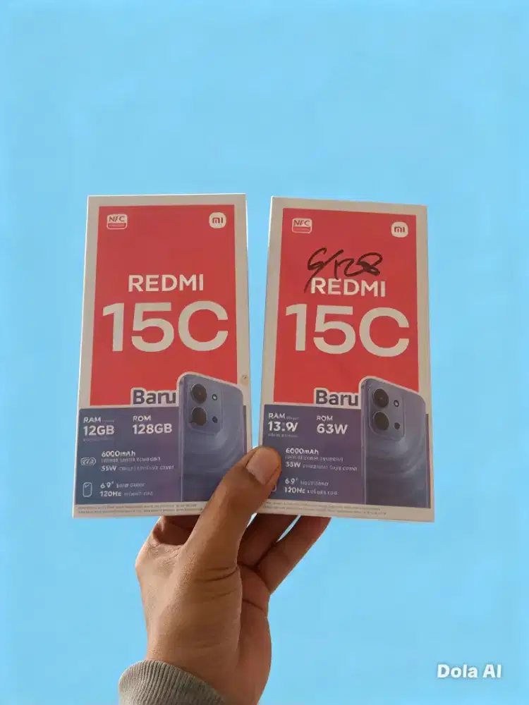 [ Fast respon WA ] Xiaomi Redmi 15C NFC 6+6/128 Garansi resmi 15bln
