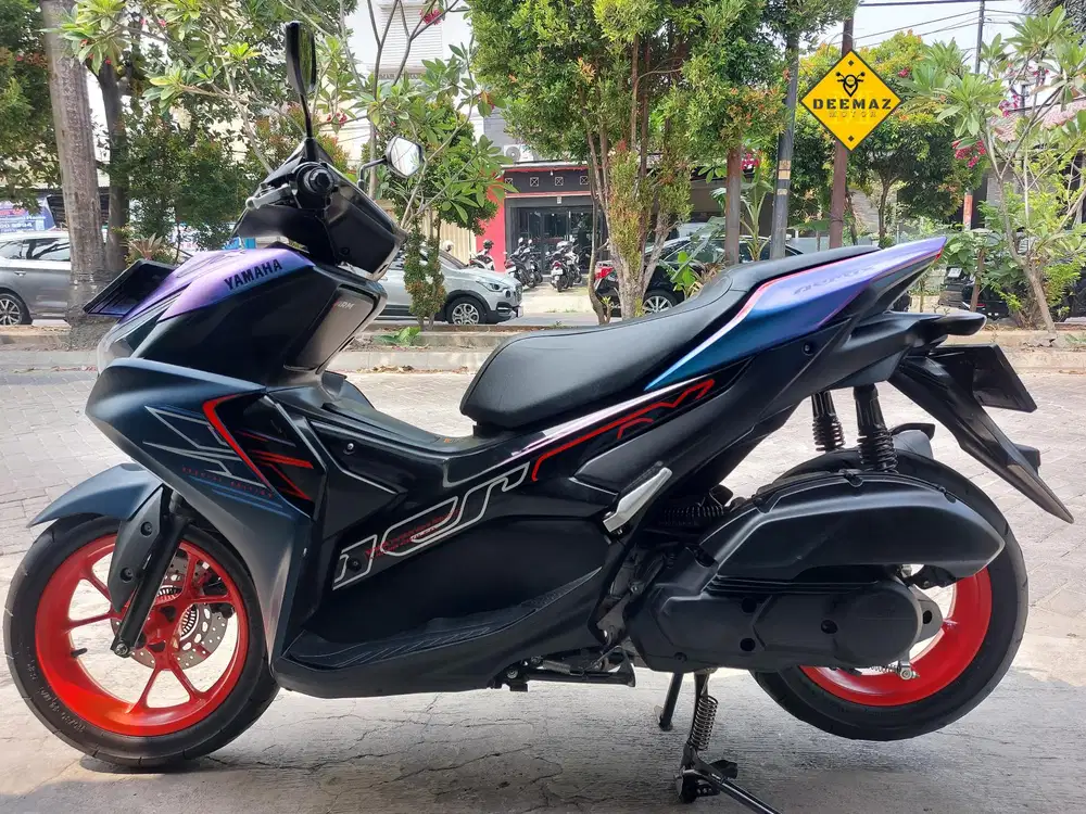 (DP 500 Rb)‼️ Yamaha Aerox Cyber City Biru 2023 Cash / Kredit