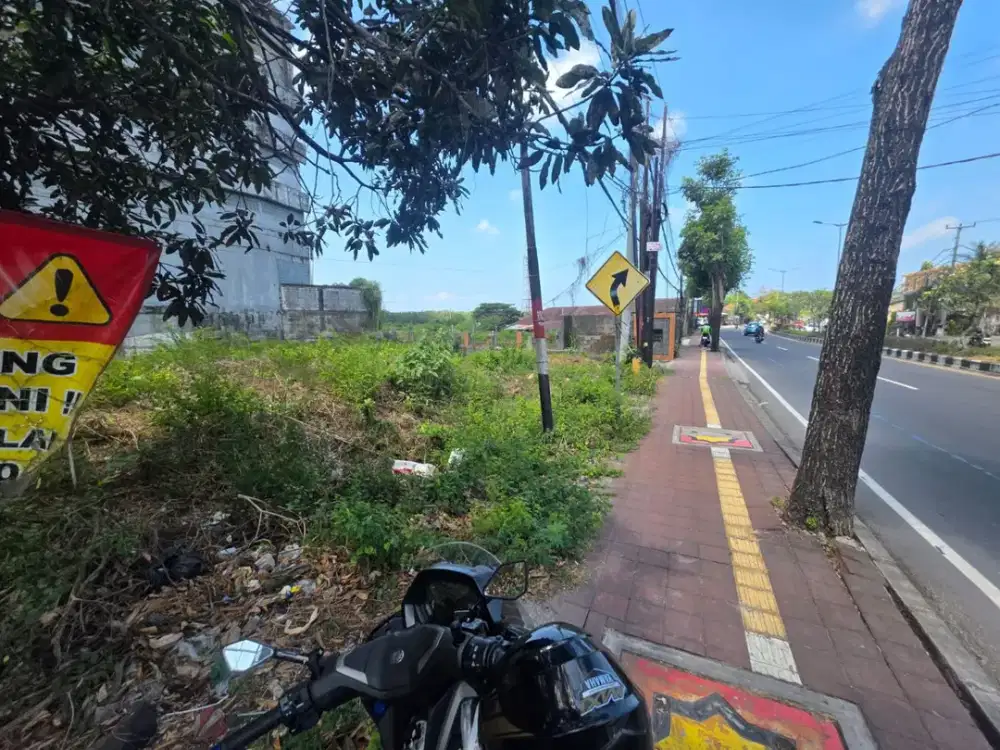 Tanah murah pinggir jalan raya utama nusa dua