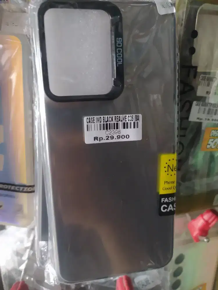 CASE IMD BLACK REALME C35