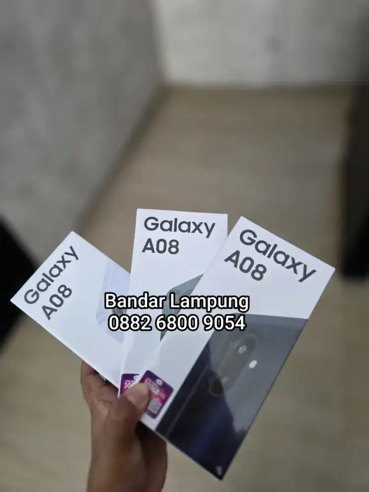 Bnib samsung a08 4g 4/64 resmi indonesia