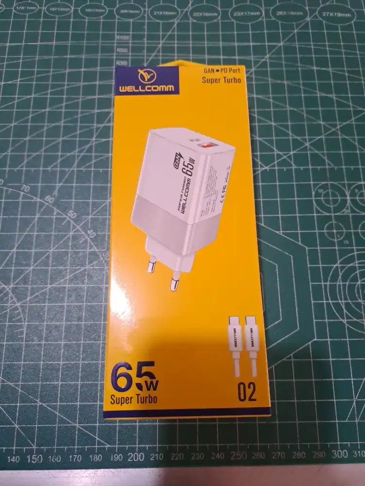 Wellcomm CW 45W B Charger C to C 45W GaN PD Super Fast