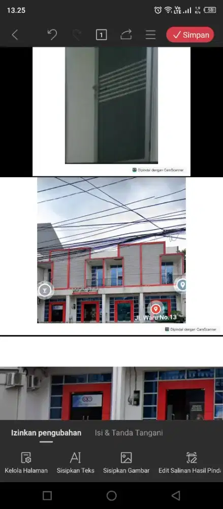 jual ruko 3 ruko