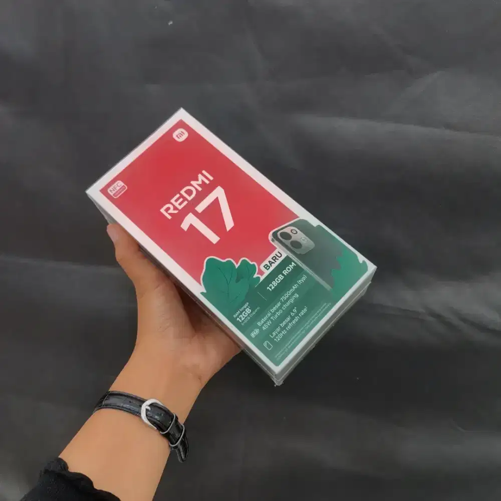 Redmi 17 6/128 Baru