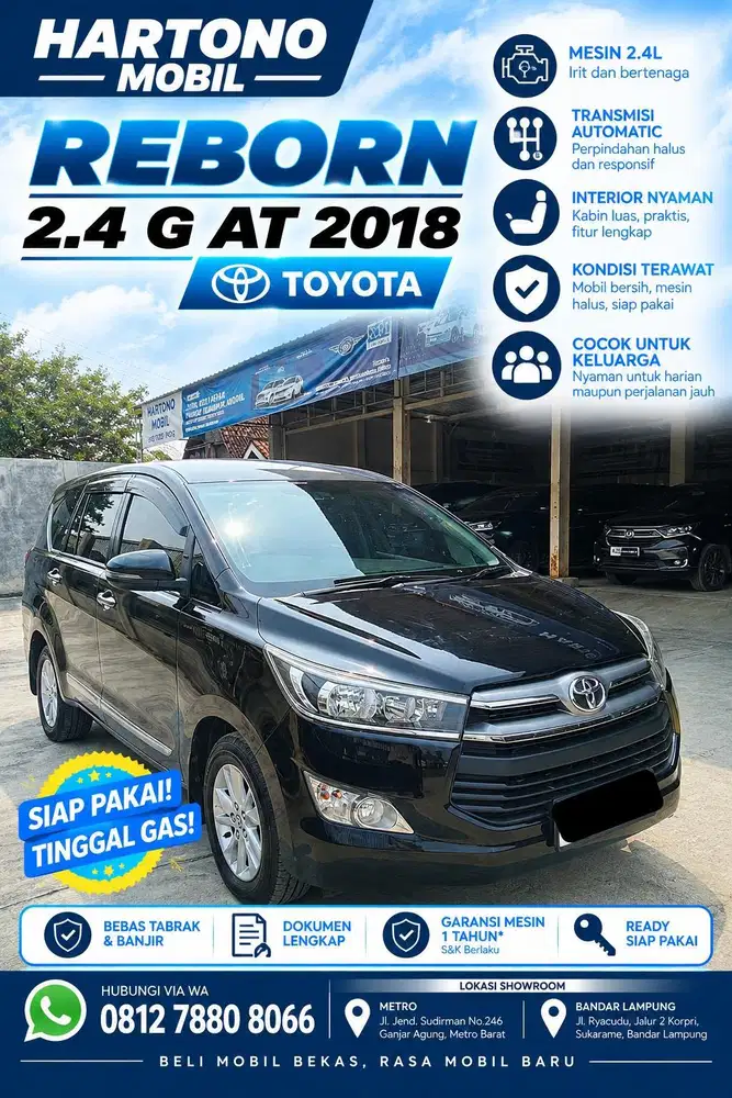 REBORN 2.4 G AT 2018
