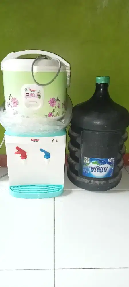 Di borongin aja Magicom cosmos, dispenser cosmos, & galon aqua