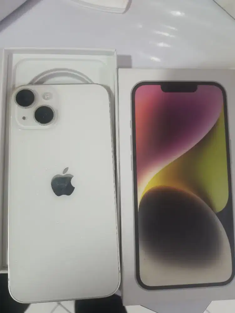 Jual iphone 14 besic, masih orginal, semua bagus mesin, kamera,speaker