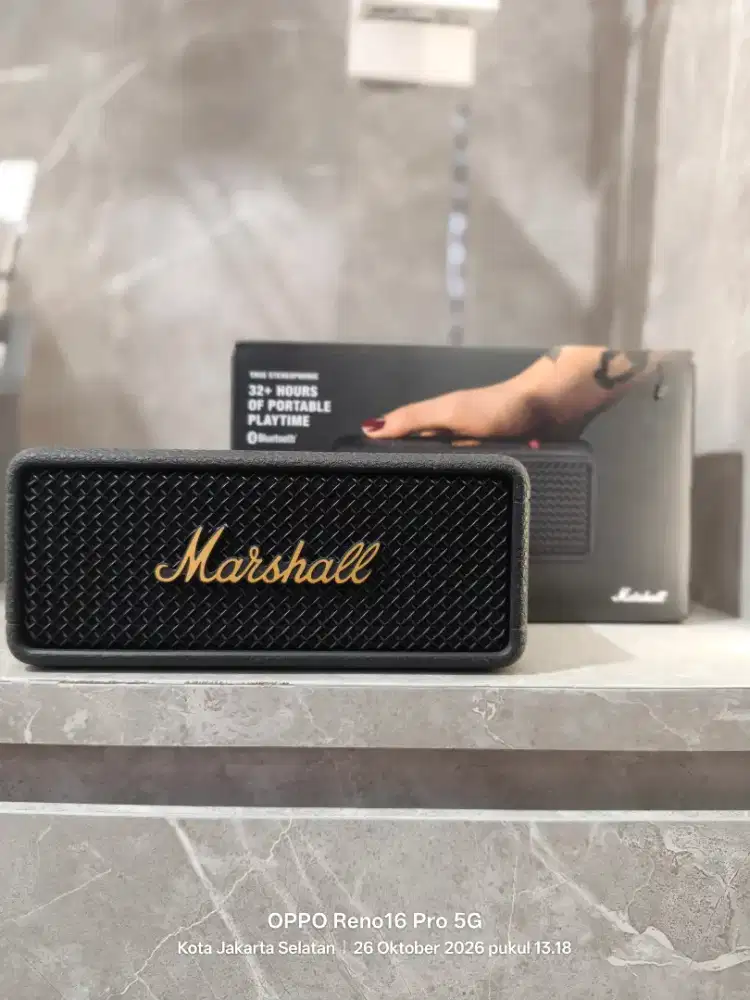 Marshall Emberton III | 32 Jam | Speaker Bluetooth Portable