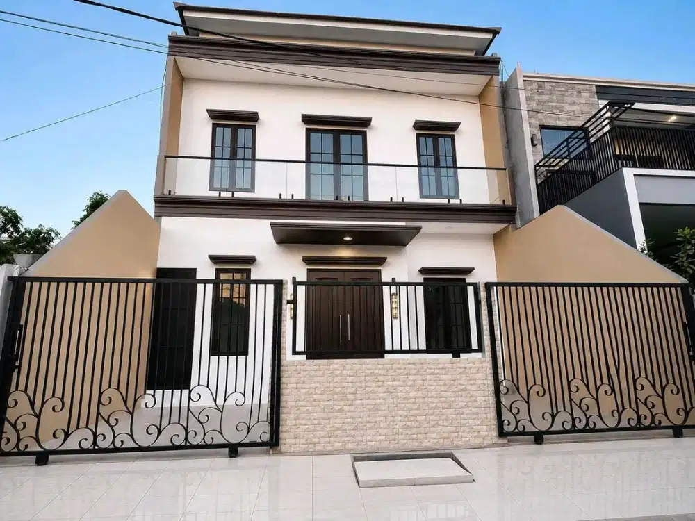 REV.A1208 MURAH Rumah Babatan Pantai Surabaya Loksai Nyaman, Siap Huni