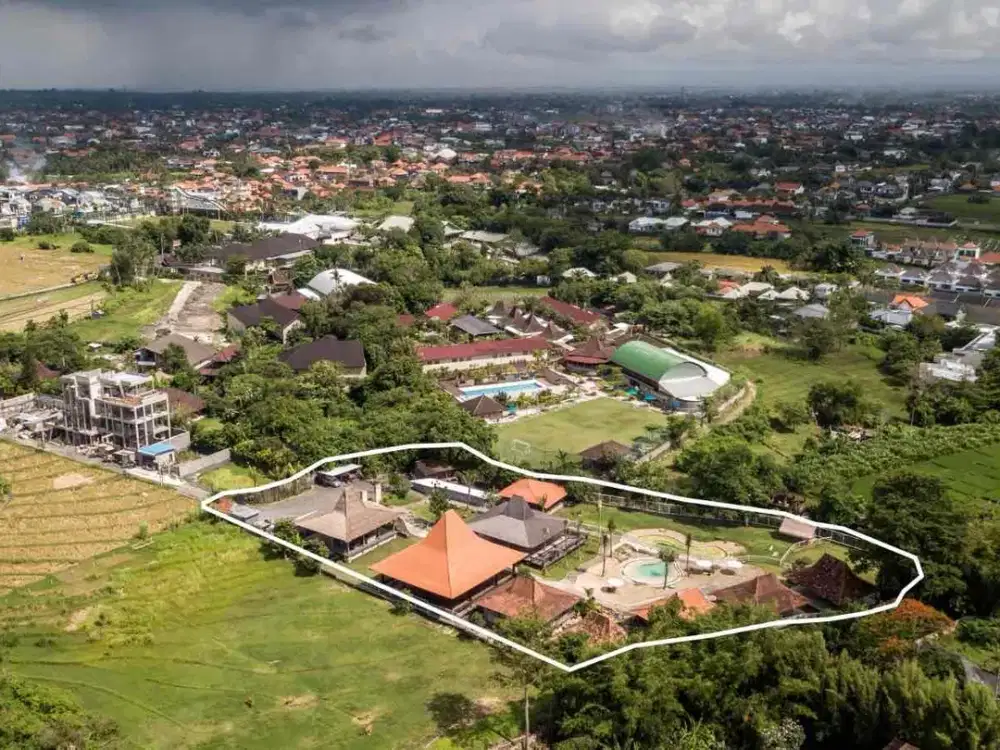 CENTRAL BERAWA! 63 Are + 5 Villa Joglo + 2 Pool + 1 Joglo Besar - PINK ZONE