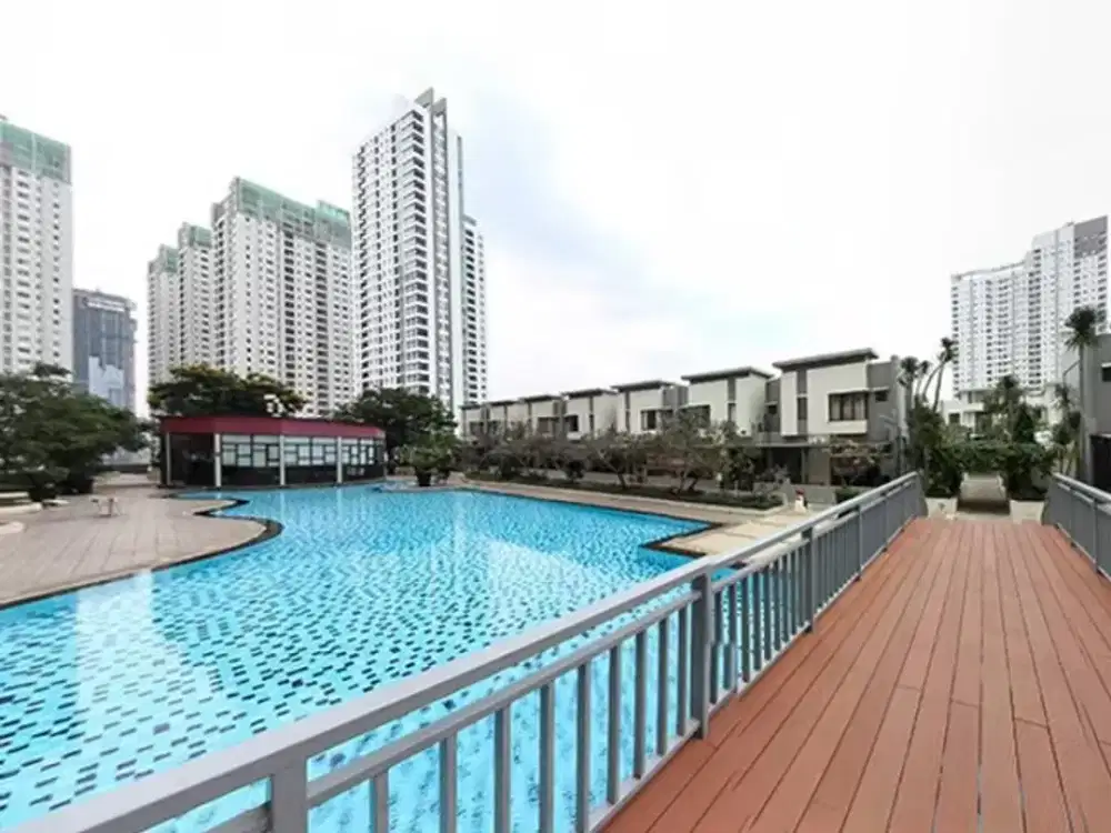 Dijual apartemen Cosmo Mansion, 1 Bedroom furnished lantai sedang
