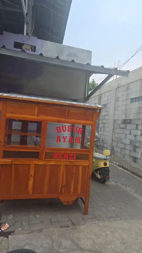Gerobak bubur ayam
