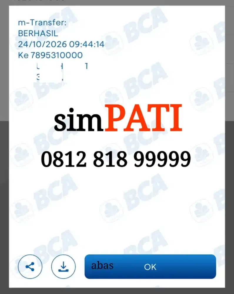 99999 nomor cantik simpati