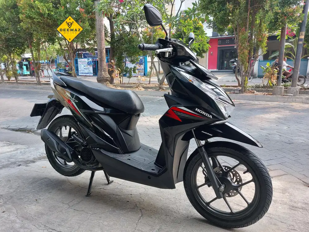 (DP 500 Rb)‼️ Beat Sporty CBS Hitam 2021 Cash & Kredit