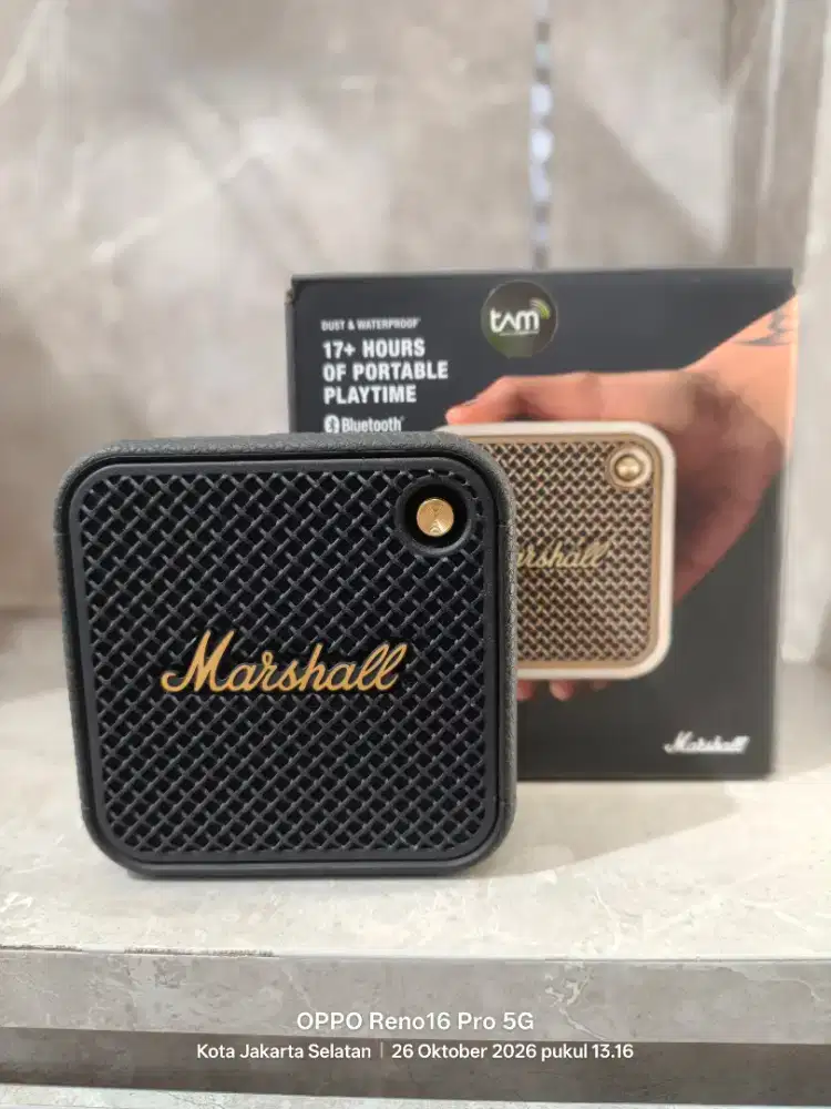 Marshall Willen II | Diskon 36% | Speaker Bluetooth Portable
