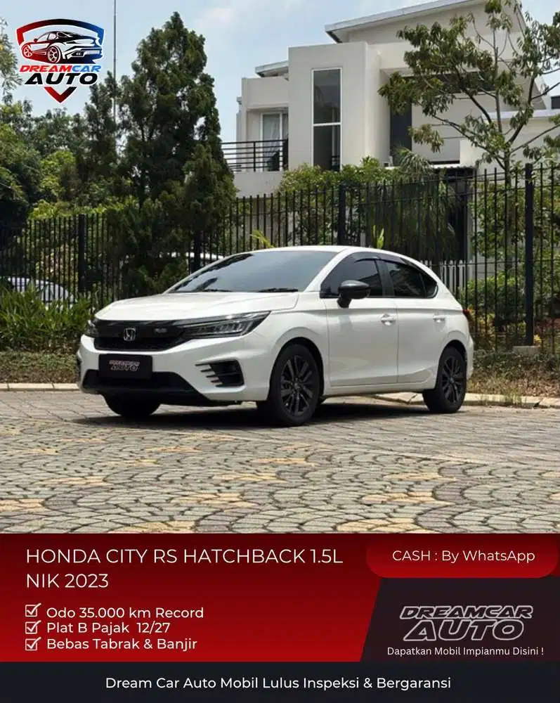 [KM35RB] Honda City RS HB NIK 2023 Hatchback non SE E