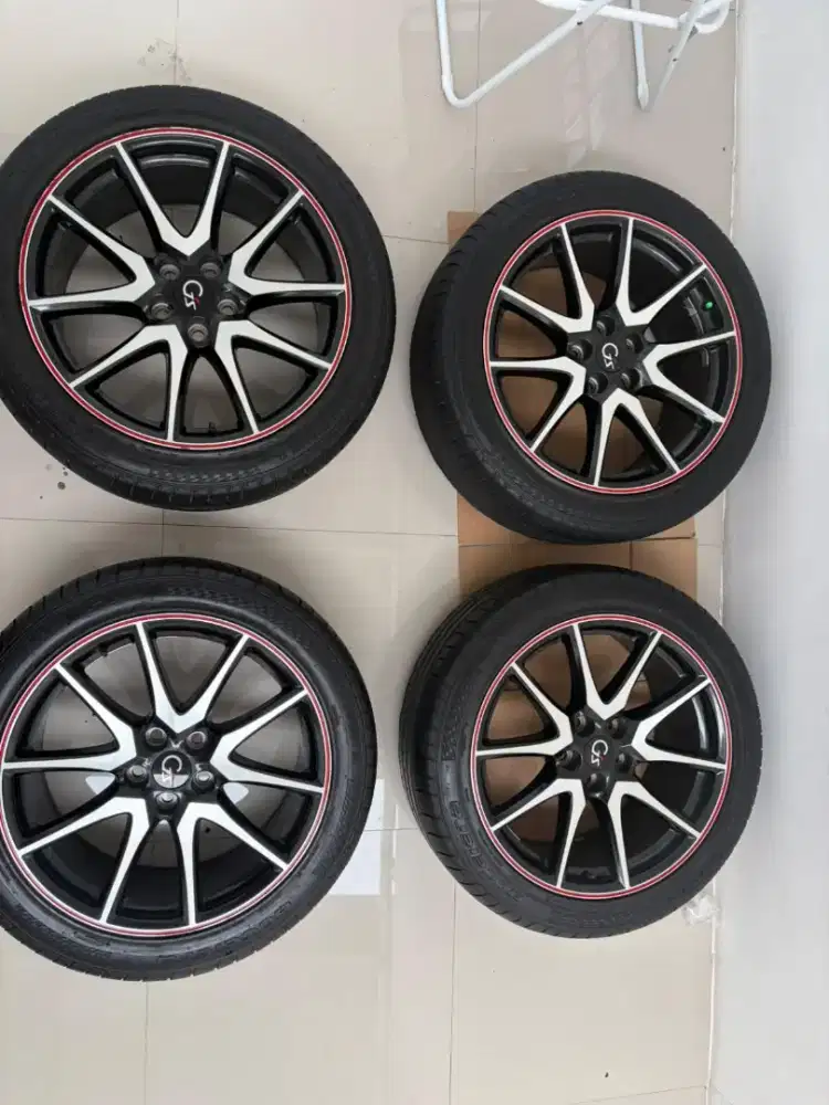 Velg Alphard GS, ring 19. 5x114 lebar 8