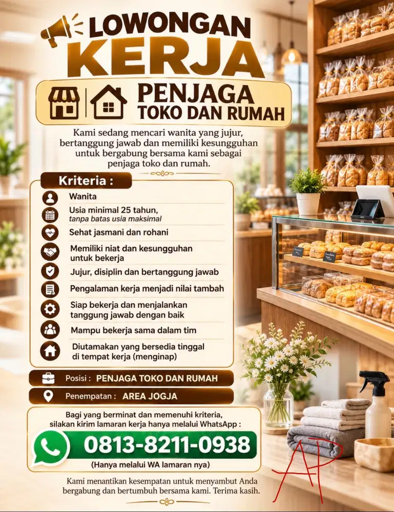 Lowongan Kerja untuk Ruko