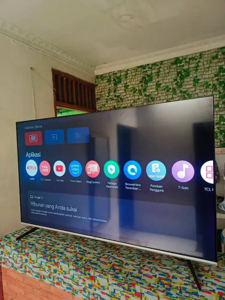 Android Google TV Tcl 50 inchi