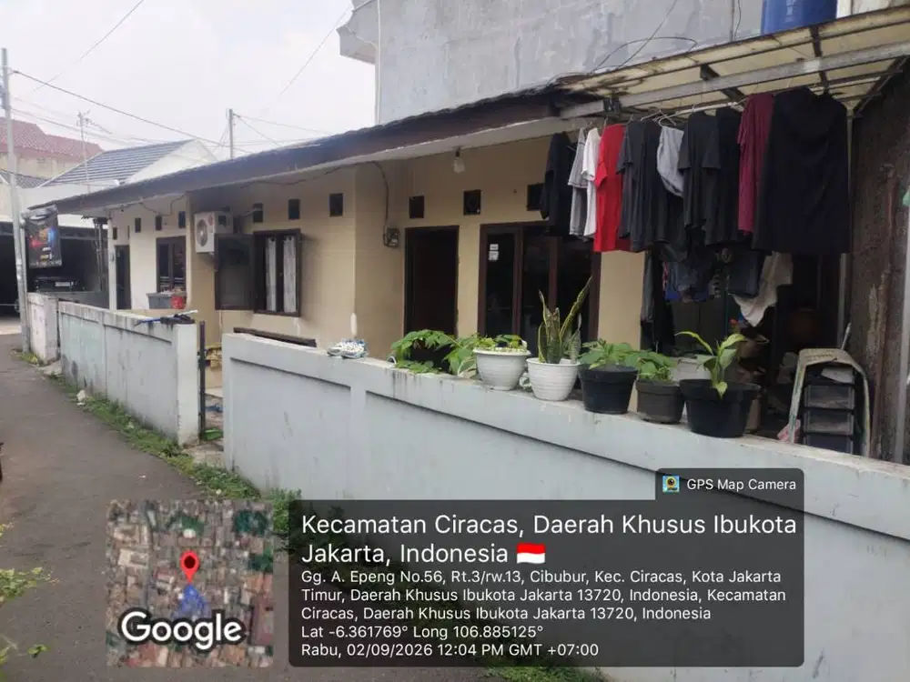 Di Jual Tanah berikut Rumah Kost 2 Unit di Jakarta Timur