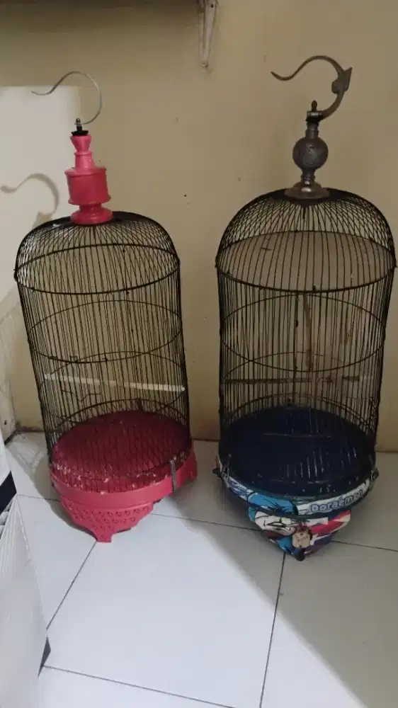 Dua Kandang Lovebird Hoki Berkualitas, Dijual Murah Saja