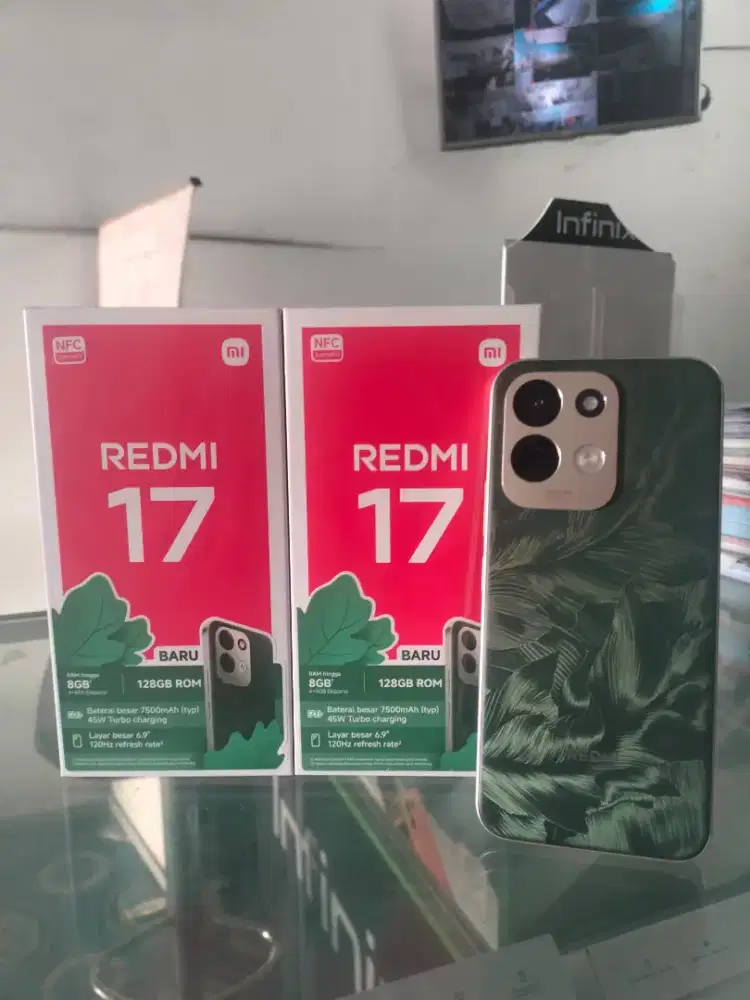 REDMI 17 SERIES STOCK TERBATAS